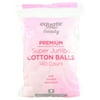 Equate Premium Super Jumbo Cotton Balls, 140 Ct