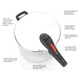 thumbnail image 3 of Zavor Elite Pressure Cooker Set , 4.2 & 8.4 Quart, Stainless Steel, 3 of 7