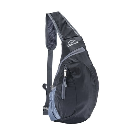 crossbody sling lightweight backpack hiking shoulder bag travel