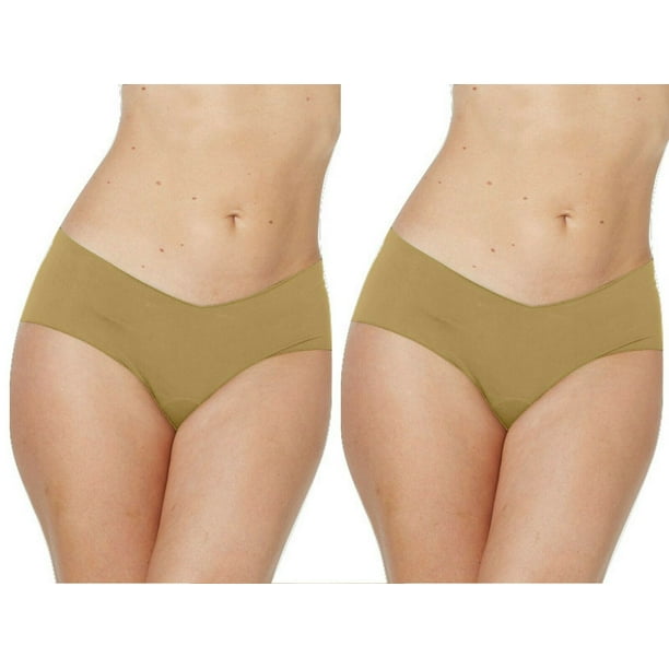 Alessandra B Alessandra B 2 Pack Camel Toe Cover Brief Walmart Com Walmart Com