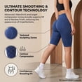 thumbnail image 5 of Women’s High Waist leggings, Seamless Compression Tummy Control Workout Yoga Shorts with Butt Lifting Contour Design, 5 of 7