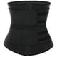 thumbnail image 1 of BR Cinturón abdominal de neopreno ajustable - Negro, 78-83 cm, soporte deportivo para la espalda y cinturón adelgazante, 1 of 5