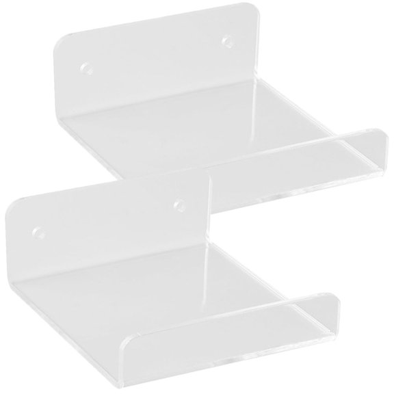FUEENIRVA hanging shelves for wall Wall Shelf Plastic for Projector Modern 2Pack