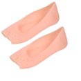 thumbnail image 1 of Qarigey 1 par de calcetines de Gel de verano, calcetines transpirables antideslizantes elásticos reutilizables, zapatos de tacón alto, Protector para Accesorios de calzado Color de piel Qarigey AP012580-02, 1 of 6