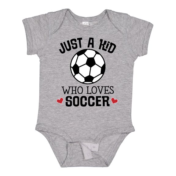 Inktastic Soccer Sports Gift for Kids Boys or Girls Baby Bodysuit