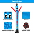 thumbnail image 3 of Inflatable Tube Man Shrimp Wacky Wavy Dancing Guy for Outdoor Decoration Advertising Business Promotion (Blower Not Included), 3 of 8