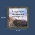 thumbnail image 2 of Jeremiah 29:11 "For I Know the Plans I Have For You" Christian Art Gifts, Religious Wall Decor, Pastor or Graduation Gift, Bible Scripture Wall Art, 8737BW, 2 of 6