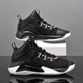 thumbnail image 4 of Men's High-Top Basketball Sneakers - Breathable, Non-Slip Sneakers for Running & Sports, All-Season Comfort, Basketball Shoes, Mesh, Casual Shoes, 4 of 9