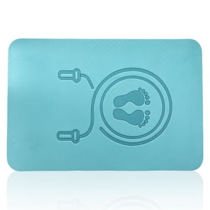 HEANUJJ Non Slip Yoga Mat Skipping Mat TPE Green 1Pcs