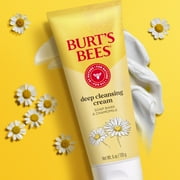 Burt's Bees Deep Cleansing Cream with Soap Bark and Chamomile, 6 oz