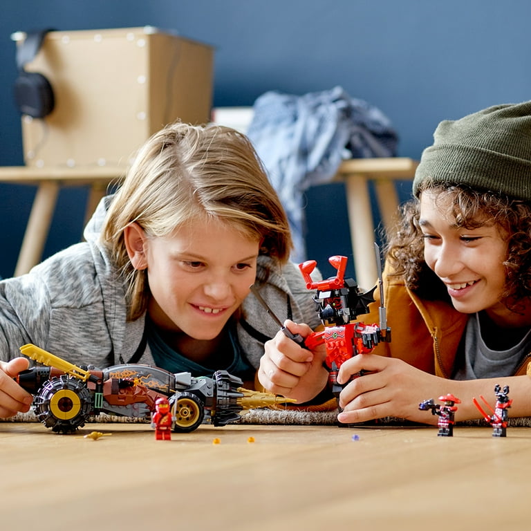 uklar Aktiver lejesoldat LEGO Ninjago Cole's Earth Driller Ninja Toy Set 70669 - Walmart.com