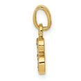 thumbnail image 2 of 14K Two-Tone Gold Charm Pendant Themed Diamond Round White 15 mm 8, 2 of 3