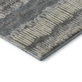 thumbnail image 4 of Addison Rugs Mayfield Washable Transitional Loops, Lines Gray Rectangle Rug, 3' x 5', 4 of 6