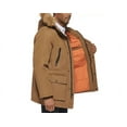 thumbnail image 4 of Club Room Mens Faux Fur Jacket Parka Coat, Brown, Small, 4 of 4