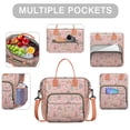 thumbnail image 2 of Pink Princess Unicorn Pattern Womens Lunch Box for Work,Insulated Large Lunch Bag for Tween and Teen,Loncheras Para Mujer,Leakproof Adult Lunch Bag for Work,Beach,Travel,Picnic,Camping, 2 of 7