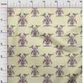 thumbnail image 2 of oneOone Cotton Poplin Fabric Bird & Tree Block Print Sewing Fabric BTY 56 Inch Wide, 2 of 4