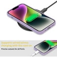 thumbnail image 4 of Compatible with iPhone 13 Case for Women Men Luxury Heart Design Soft TPU Silicone Shockproof Protective Phone Case for iPhone 13 6.1" (Purple), 4 of 11