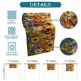 thumbnail image 7 of Hokiten Table Runners 48 Inches Long Dress Scarves, Colorful Flowers Farmhouse Kitchen/Dining Table Runner, Short Coffee Tablerunners, Farmhouse Sunflower Daisy 13x48 Inch, 7 of 7
