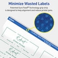 thumbnail image 5 of Avery TrueBlock Rectangle Labels, 1-1/3" x 4", 700ct, 5 of 8
