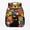 Black Cat Floral Print, variant on UK Bee Toddler Backpack for Girls, Polyester Breathable Toddler Casual Daily Backpack for Kindergarten School