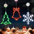 thumbnail image 1 of Luces de ventana navideñas LolStar Jingling Bell, árbol y copo de nieve, 1 of 8
