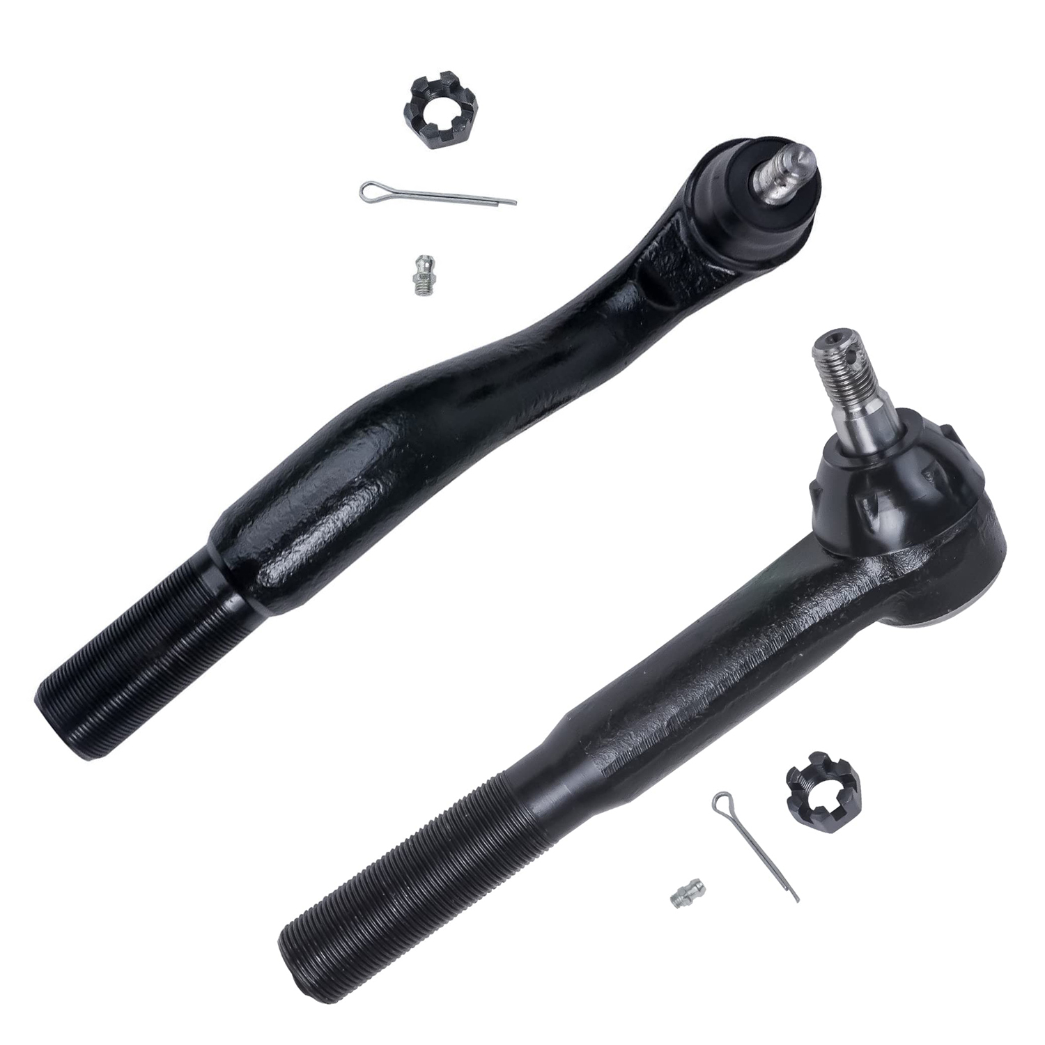 Detroit Axle - Front 11pc Suspension Kit for 4WD 1999 Ford F-250 F-350 Super Duty, 4 Tie Rods 2 Sway Bars 4 Ball Joints 2 Sleeves