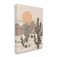 thumbnail image 3 of Stupell Industries Sunset Desert Sky Mountain Range Canyon Cactus Plants, 16 x 20, Design by Ziwei Li, 3 of 5