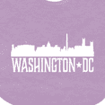 thumbnail image 4 of Inktastic Washington Dc Skyline Cities Boys or Girls Baby Bib, 4 of 4