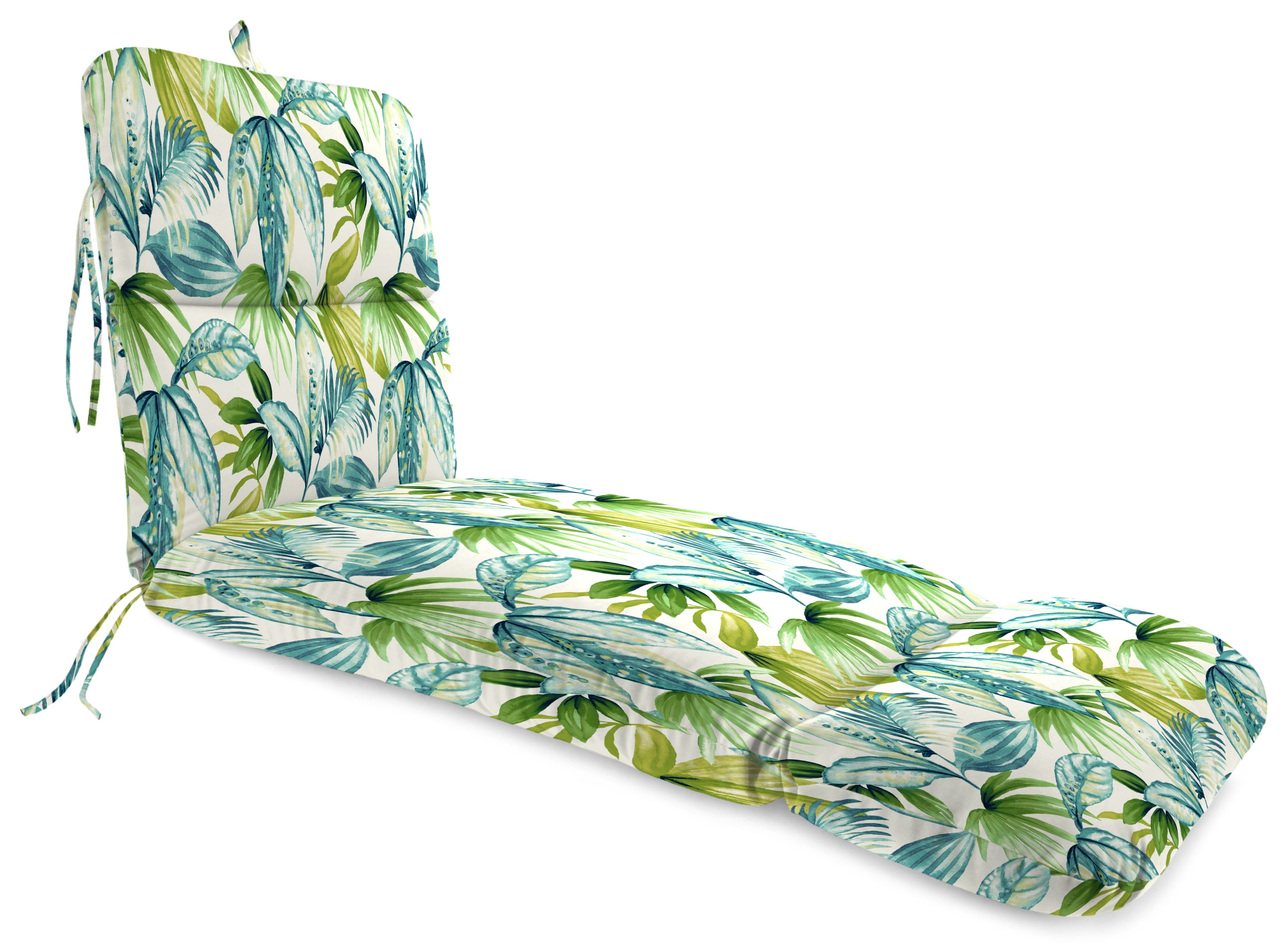 Jordan Manufacturing Seneca Outdoor Chaise Lounge Cushion, Caribbean