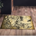 thumbnail image 5 of Kitchen Rug, Pet Friendly Rug, Gift Rug, Gift For The Home, Printed Map Rug, Printed Rugs, Map Rugs, Stair Rug, Door Mat, Outdoor Rug, 5.2'x7.5' - 160x230 cm, 5 of 8