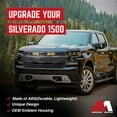 thumbnail image 3 of American Modified Grille d'Armure pour Chevy Silverado 1500 2019-2021, Noir Mat, 3 of 12