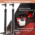 thumbnail image 4 of 2X 142-8117 Steering Damper For Exmark Toro Replaces 116-0027 Dust Seal Upgrade, 4 of 12