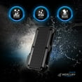 thumbnail image 2 of Titanium Micro Mercury 250GB Portable Aluminum SSD Up to 1000MB/S NVMe USB 3.1 IP66 water dust resistant for PC Mac Android and Game Console, 2 of 7