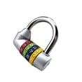 thumbnail image 1 of Maoww Waterproof 4 Digit Combination Safe Padlock Silver Lock Locker Gym Number Silver Type 4, 1 of 6