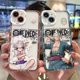 thumbnail image 2 of Carcasa De Teléfono Para Xiaomi 11 Lite 11T Pro POCO X3 M3 X4 M4 X5 GT NFC 5G Funda De Dibujos Animados Japón Clear Angel Eyes Anime One Piece Nica Luffy Zoro Chopper Nuevo Diseño Cubierta Suave, 2 of 4
