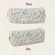 thumbnail image 5 of Mini Quilted Makeup Bag, Floral Travel Cosmetic Case, 5 of 5