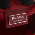 thumbnail image 4 of Pre-Owned Prada Triangle Logo Shoulder Bag/Handbag, Nylon and Leather, Women's, Red, 4 of 6
