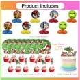 thumbnail image 2 of How the Grinchch Stole Christmas Party Supplies Decor Plates Fans Decorations Honeycomb Centerpieces Cake Toppers, 2 of 6