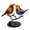 Multicolor-2, variant on Lilixerw Stained Glass 2 Birds on Branch,Handcrafted Metal Bird Figurine Desktop Spring Ornament,Colorful Home Decor Art Gift for Office Desk,Living Room,6.7 x 4.3 in,Multicolor