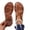Brown, variant on Women Crisscross Strap Flat Sandals Open Toe Elastic Back Strap Non Slip Rubber Sole Plus Size Shoes Summer Beach Casual Versatile,Brown