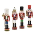 thumbnail image 5 of 4Pcs Christmas Nutcracker Figures Collectible Nutcracker for Holiday Desktop Style B, 5 of 8