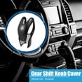 thumbnail image 2 of Unique Bargains Gear Shift Lever Cover Automotive Interior Shifter Head Protector Trim for Ford Focus 2012-2018 Black, 2 of 6