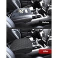 thumbnail image 6 of KBH Center Console Cover for Dodge Ram 1500/2500/3500 2019-2026, Leather Middle Console Armrest Cover for Ram 1500 Accessories, Cushion Pad Anti-Scratch(Bucket Seat Only), 6 of 8