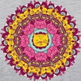 thumbnail image 3 of CafePress - Mandala Cats Long Sleeve T Shirt - Womens Baseball Tee, 3 of 4