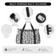 thumbnail image 4 of Disketp Cute Panda Face Bolsa de Viaje Tipo Duffle, Bolso de Mano para Fin de Semana para Mujer, Bolsa de Gimnasio Ligera para Hombre, Esencial para Viajes, 4 of 7