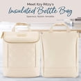 thumbnail image 2 of La bolsa aislante para botellas Itzy Ritzy mantiene 3 botellas calientes y frías, 2 of 7