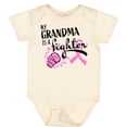 thumbnail image 3 of Inktastic My Grandma is a Fighter Breast Cancer Awareness Boys or Girls Baby Bodysuit, 3 of 5