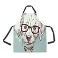 thumbnail image 1 of Delantal ABPHQTO Vintage de Cachorro Hipster con Gafas 70x80 cm, 1 of 2