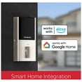 thumbnail image 6 of Kwikset 959TRLFPRT Halo Traditional SmartKey Electronic Fingerprint Keyless Entry WiFi Enabled Deadbolt Satin Nickel Door Hardware Deadbolts Keyless, 6 of 7