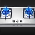 thumbnail image 2 of 2PCS Rotary Switches Round Knob Stove Burner kitchen handles Oven Kitchen Parts Handles Metal Fire Switch Button, 6mm, Type 1, 2 of 8